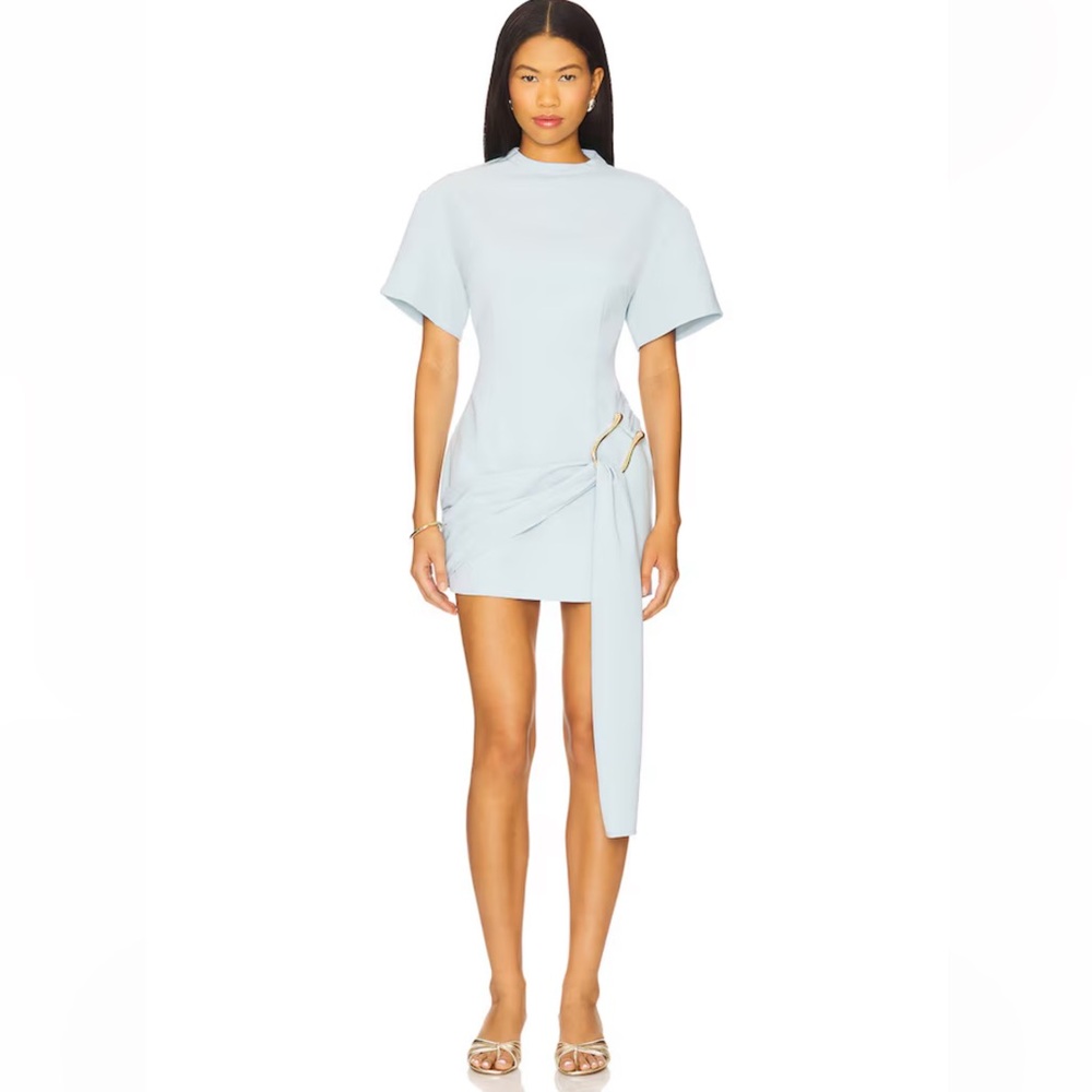 LIONESS X REVOLVE MARTINI MINI DRESS IN BLUE XS
